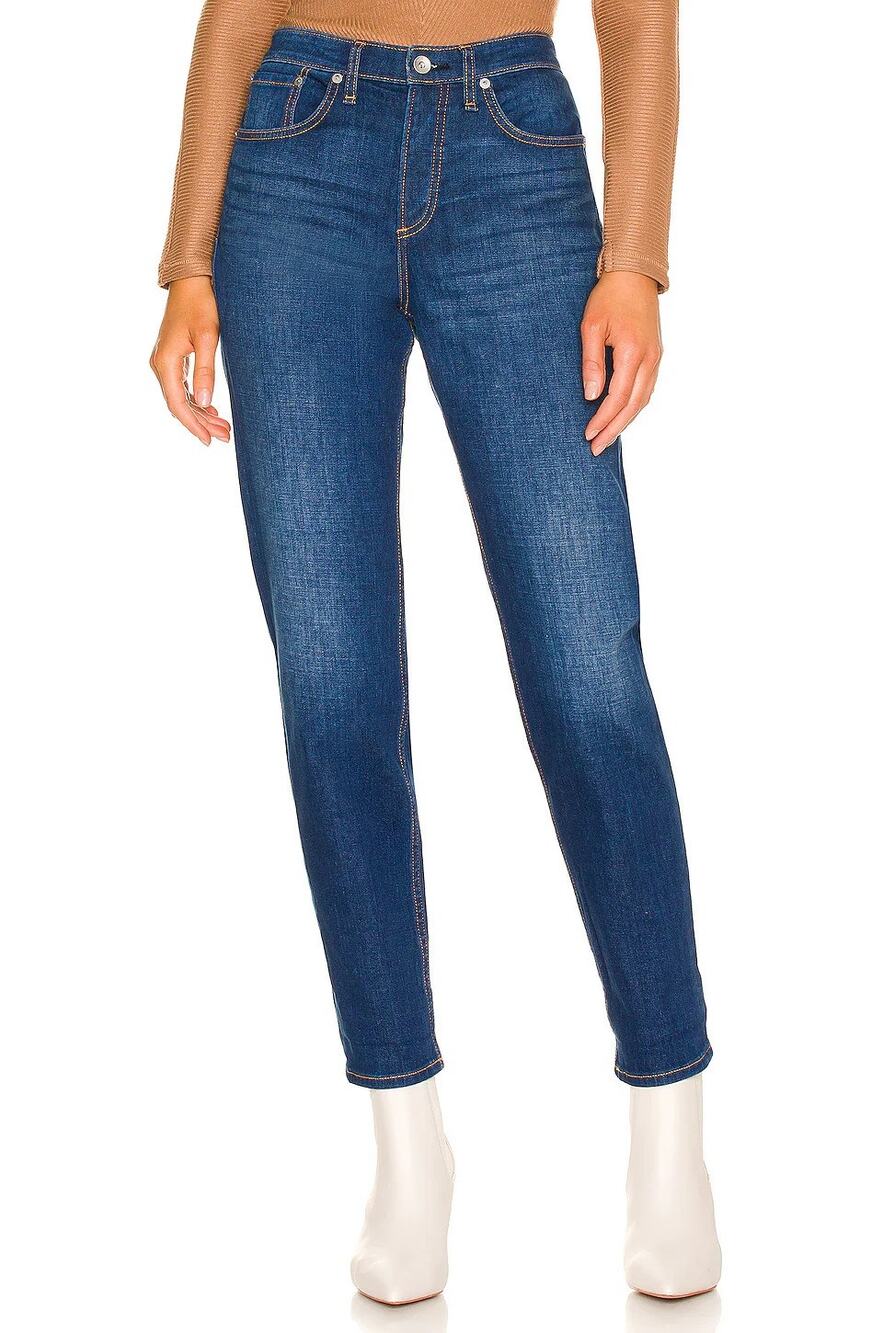 Rag & Bone Rosa Boyfriend Ankle Jeans Button Fly Stowe Denim Casual 23